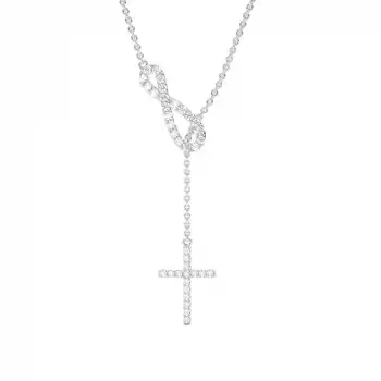 Infinity Cross Necklace