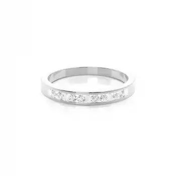 Linear Cut Diamond Band