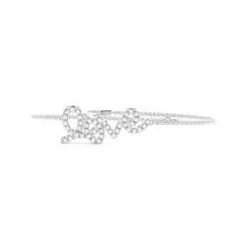 Love Script Diamond Bracelet