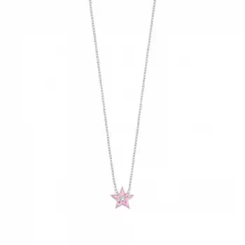 Pink Amour Star Necklace