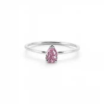 Pink Grand Drop Ring