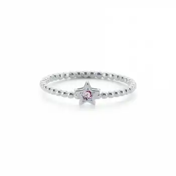 Pink Star Ring