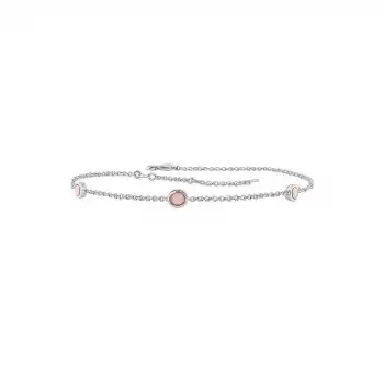 Pink Trio Minimal Bracelet
