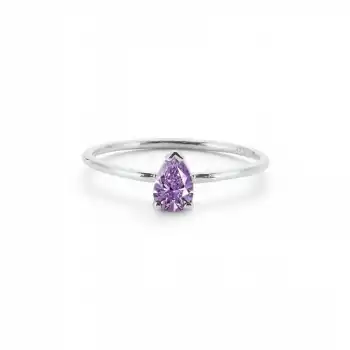 Purple Grand Drop Ring