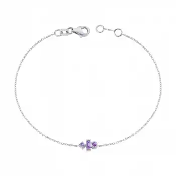 Purple Harmony Bracelet