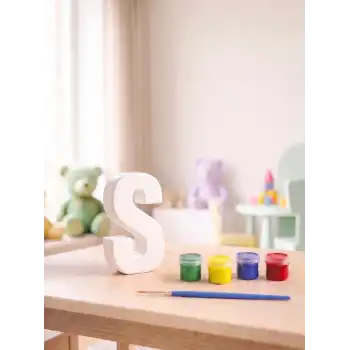 S Harfi Taş Boyama Hobi Seti