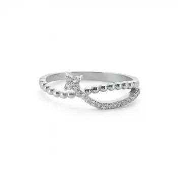 Shooting Star Diamond Ring