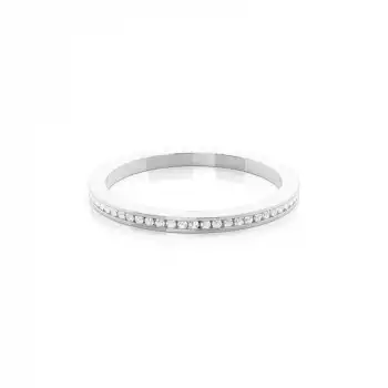 Sleek Edge Diamond Band