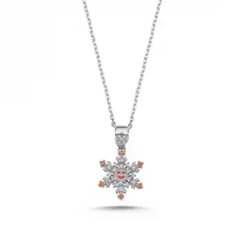 Snowflake of Happiness Necklace