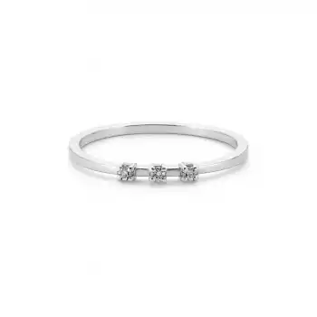 Three-Stone Diamond Ring