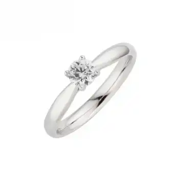 Timeless Solitaire Diamond Ring
