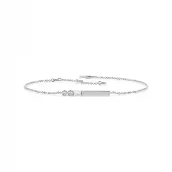 White Gold Chain Diamond Bracelets