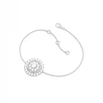 White Gold Chain Diamond Bracelets