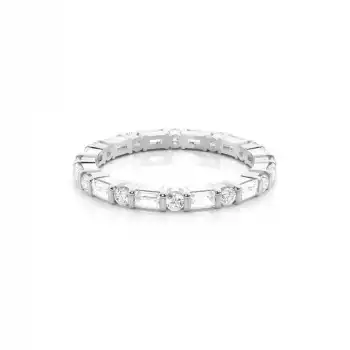 White Gold Diamond Anniversary Rings