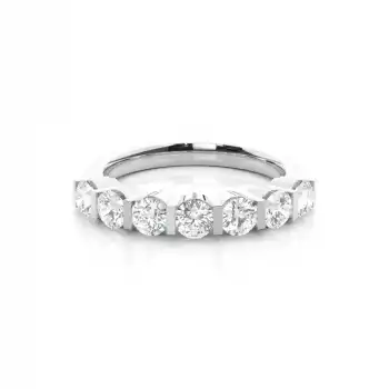 White Gold Diamond Anniversary Rings
