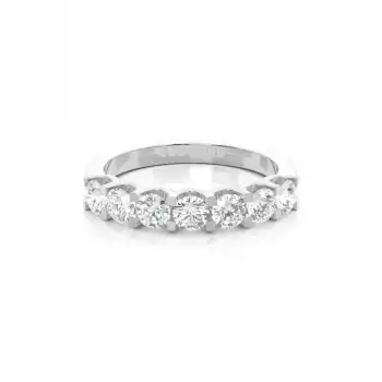 White Gold Diamond Anniversary Rings