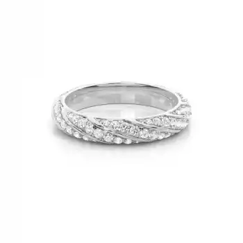 White Gold Diamond Anniversary Rings