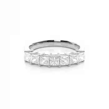 White Gold Diamond Anniversary Rings