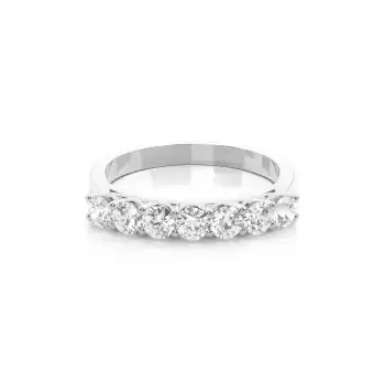 White Gold Diamond Anniversary Rings