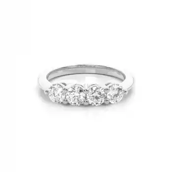 White Gold Eternity Rings Diamond