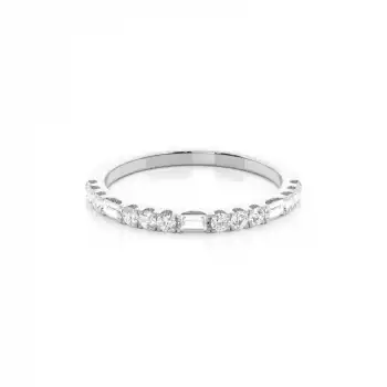 White Gold Eternity Rings Diamond