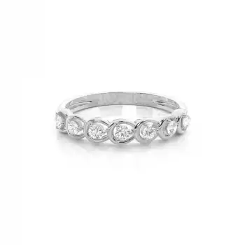 White Gold Eternity Rings Diamond