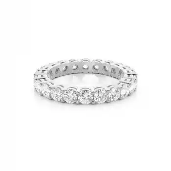 White Gold Eternity Rings Diamond