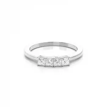 White Gold Eternity Rings Diamond