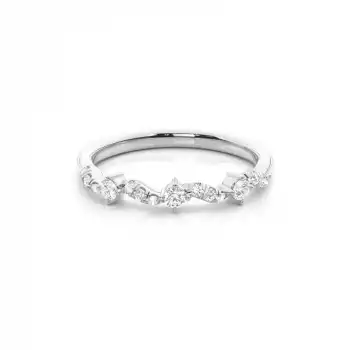 White Gold Eternity Rings Diamond