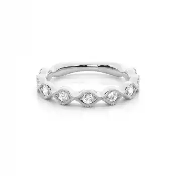 White Gold Eternity Rings Diamond