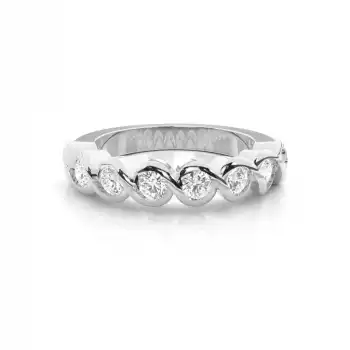 White Gold Eternity Rings Diamond