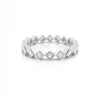 White Gold Eternity Rings Diamond