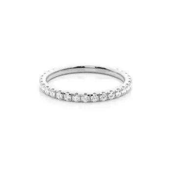 White Gold Eternity Rings Diamond