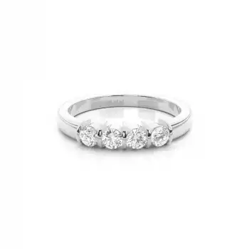 White Gold Eternity Rings Diamond