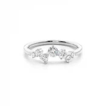 White Gold Eternity Rings Diamond