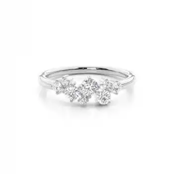 White Gold Eternity Rings Diamond