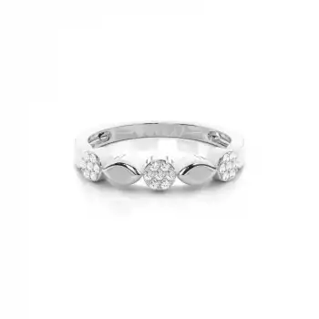 White Gold Eternity Rings Diamond