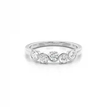 White Gold Eternity Rings Diamond