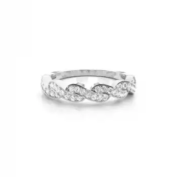 White Gold Eternity Rings Diamond