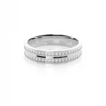 White Gold Eternity Rings Diamond