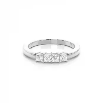 White Gold Eternity Rings Diamond