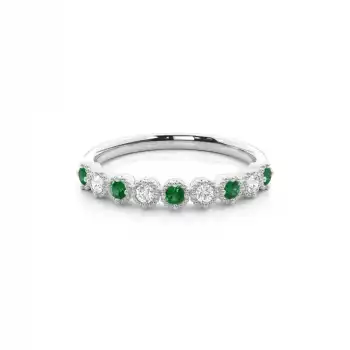 White Gold Eternity Rings Diamond
