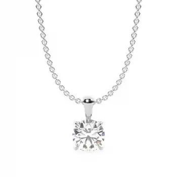 White Gold Everyday Diamond Pendants