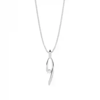 White Gold Everyday Diamond Pendants