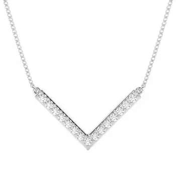 White Gold Everyday Diamond Pendants