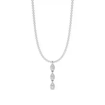 White Gold Everyday Diamond Pendants