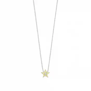 Yellow Amour Star Necklace