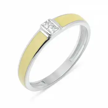 Yellow Grand Prism Ring