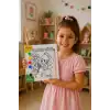 Annemizin Günü Temalı Boyama Tuvali Şövalesiz Boya ve Fırça Seti 20x20 cm