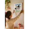 Annemizin Günü Temalı Boyama Tuvali Şövalesiz Boya ve Fırça Seti 20x20 cm